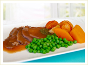 Roast Lamb with Mint Jelly