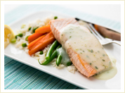 Tasmanian Salmon with Florentine Sauce