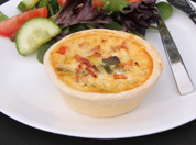 Ham Tomato & Leek Quiche