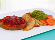 Beef Patty with Tomato Relish
