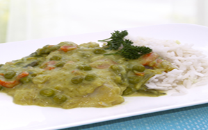Thai Green Fish Curry - Mild