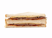 Beef Cheese & Relish Sandwich