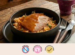 Pork Steak & Plum Sauce - NEW