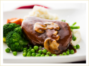 Grilled Steak & Mushroom Sauce