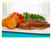 Roast Beef with Rich Brown Gravy